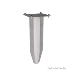 Doppel Briefkasten Standbriefkasten Square Weiß RAL 9016 -Hochwertiger Türklingelladen doppel briefkasten standbriefkasten square weiss ral 90165