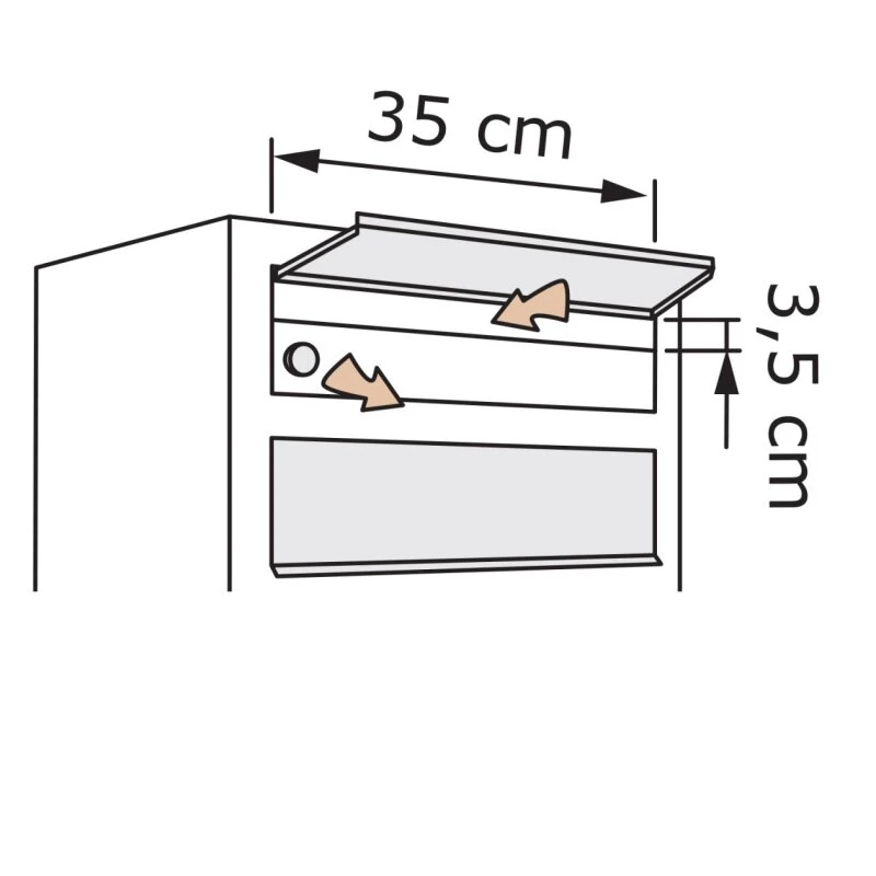 Doppelbriefkasten Wandbriefkasten Comic Rot RAL 3004 Mit Edelstahlklappe 5 Doppelbriefkasten Wandbriefkasten Comic Rot RAL 3004 Mit Edelstahlklappe – Bild 3
