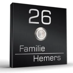 Edelstahl Aufputz Türklingel Aufputzklingel In Verschiedenen Größen Futura3 -Hochwertiger Türklingelladen edelstahl aufputz tuerklingel aufputzklingel 100x100mm mit led taster futura33