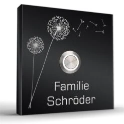 Edelstahl Aufputz Türklingel Aufputzklingel In Verschiedenen Größen Futura5 -Hochwertiger Türklingelladen edelstahl aufputz tuerklingel aufputzklingel 100x100mm mit led taster futura53