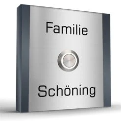 Edelstahl Aufputz Türklingel Aufputzklingel In Verschiedenen Größen Futura7