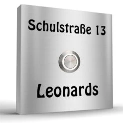 Edelstahl Aufputz Türklingel Aufputzklingel In Verschiedenen Größen Futura8