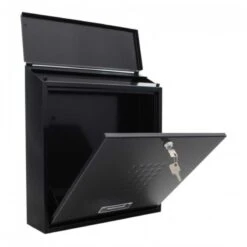 Edelstahl Briefkasten Mailbox Bolzano Anthrazit 8 Edelstahl Briefkasten Mailbox Bolzano Anthrazit -Hochwertiger Türklingelladen edelstahl briefkasten mailbox bolzano anthrazit2