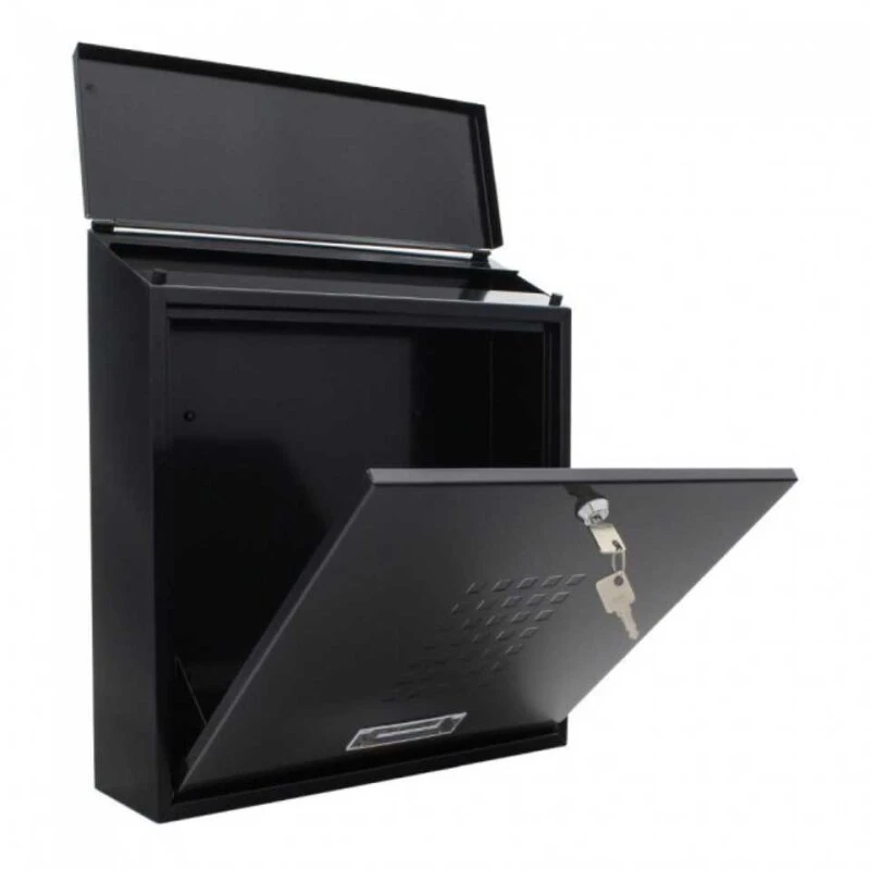 Edelstahl Briefkasten Mailbox Bolzano Anthrazit 4 Edelstahl Briefkasten Mailbox Bolzano Anthrazit – Bild 2