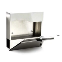 Edelstahl Briefkasten Wandbriefkasten Mailbox Mit Zeitungsfach & Beschriftung Torben -Hochwertiger Türklingelladen edelstahl briefkasten wandbriefkasten mailbox mit zeitungsfach beschriftung torben3