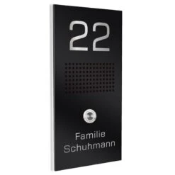 Edelstahl Türklingel Klingeltableau 135x280mm Mit Sprechsieb -Hochwertiger Türklingelladen edelstahl tuerklingel klingeltableau 135x280mm mit sprechsieb3