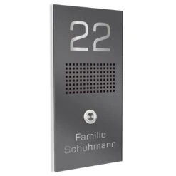 Edelstahl Türklingel Klingeltableau 135x280mm Mit Sprechsieb -Hochwertiger Türklingelladen edelstahl tuerklingel klingeltableau 135x280mm mit sprechsieb5