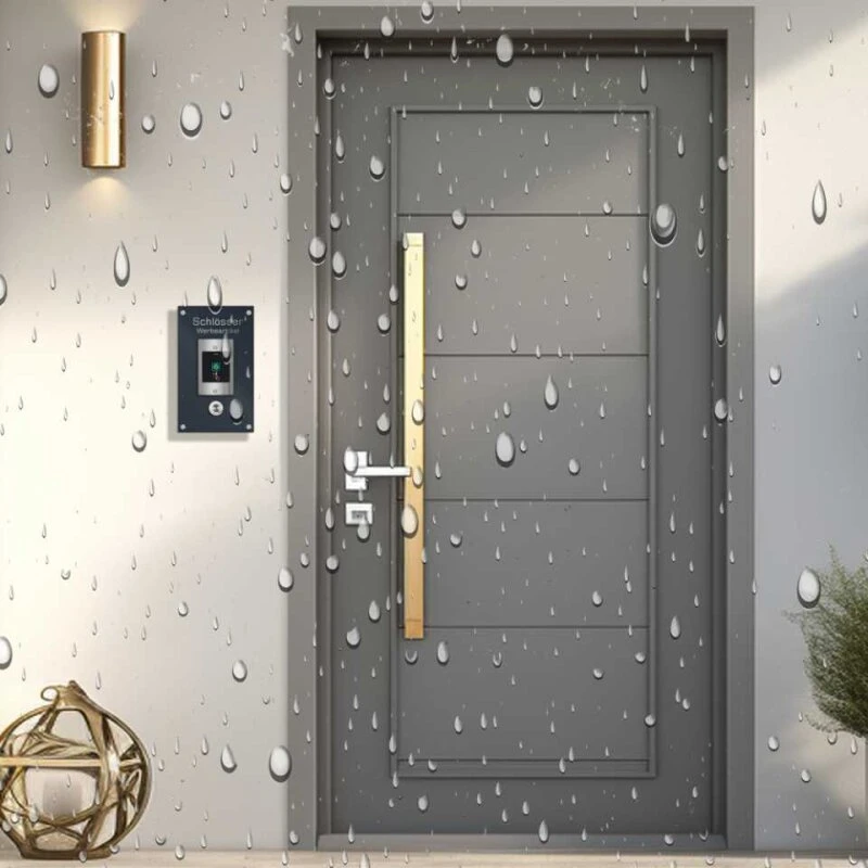 Edelstahl Türklingel Mit Codeschloß Und Transponder 120x160mm 11 Edelstahl Türklingel Mit Codeschloß Und Transponder 120x160mm – Bild 9