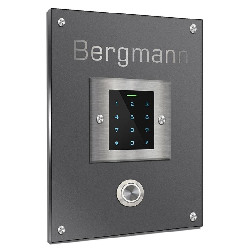 Edelstahl Türklingel Mit Codeschloß Und Transponder 120x160mm 7 Edelstahl Türklingel Mit Codeschloß Und Transponder 120x160mm – Bild 5