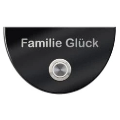 Edelstahl Türklingel Mit LED Und Gravur Halbrund 10 Edelstahl Türklingel Mit LED Und Gravur Halbrund -Hochwertiger Türklingelladen edelstahl tuerklingel mit led und gravur halbrund4