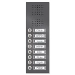 Edelstahl Unterputz Achtfamilien Türklingel 145x392mm 14 Edelstahl Unterputz Achtfamilien Türklingel 145x392mm -Hochwertiger Türklingelladen edelstahl unterputz achtfamilien tuerklingel 145x392mm6