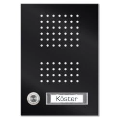 Edelstahl Unterputz Einfamilien Türklingel 145x185mm 12 Edelstahl Unterputz Einfamilien Türklingel 145x185mm -Hochwertiger Türklingelladen edelstahl unterputz einfamilien tuerklingel 145x185mm4