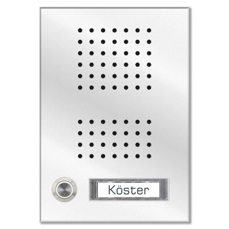 Edelstahl Unterputz Einfamilien Türklingel 145x185mm 7 Edelstahl Unterputz Einfamilien Türklingel 145x185mm – Bild 5