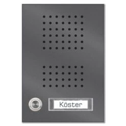 Edelstahl Unterputz Einfamilien Türklingel 145x185mm 14 Edelstahl Unterputz Einfamilien Türklingel 145x185mm -Hochwertiger Türklingelladen edelstahl unterputz einfamilien tuerklingel 145x185mm6