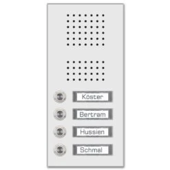 Edelstahl Unterputz Vierfamilien Türklingel 145x275mm 13 Edelstahl Unterputz Vierfamilien Türklingel 145x275mm -Hochwertiger Türklingelladen edelstahl unterputz vierfamilien tuerklingel 145x275mm5