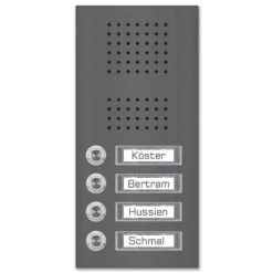 Edelstahl Unterputz Vierfamilien Türklingel 145x275mm 14 Edelstahl Unterputz Vierfamilien Türklingel 145x275mm -Hochwertiger Türklingelladen edelstahl unterputz vierfamilien tuerklingel 145x275mm6