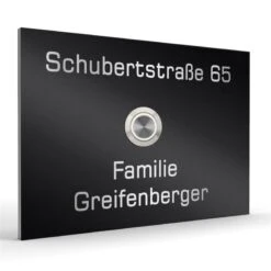 Edelstahlklingel 160x110mm Klingelplatte 9 Edelstahlklingel 160x110mm Klingelplatte -Hochwertiger Türklingelladen edelstahlklingel 160x110mm klingelplatte3