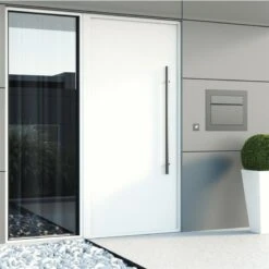 Einbaubriefkasten Boran Grau Metallic RAL 9007 -Hochwertiger Türklingelladen einbaubriefkasten boran grau metallic ral 90073