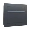 Einbaubriefkasten Boran RAL 7016 Anthrazit Grau 1 Einbaubriefkasten Boran RAL 7016 Anthrazit Grau -Hochwertiger Türklingelladen einbaubriefkasten boran ral 7016 anthrazit grau
