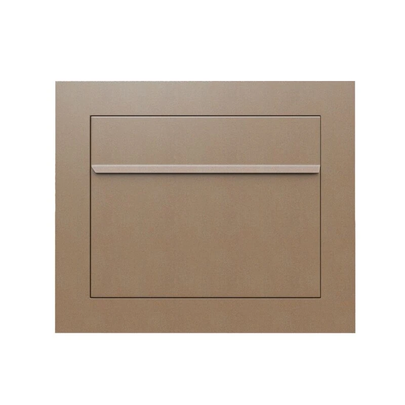 Einbaubriefkasten Boran Rostoptik RAL 8001 4 Einbaubriefkasten Boran Rostoptik RAL 8001 – Bild 2