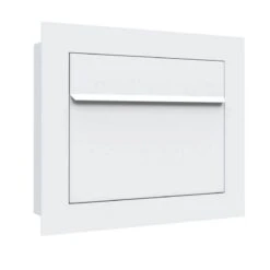 Einbaubriefkasten Boran Verkehrsweiß RAL 9016