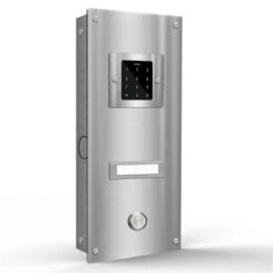 Einfamilien Türklingel 145x260mm Mit Codeschloß Beschriftungsfeld