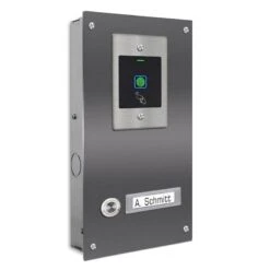 Einfamilien Türklingel 145x260mm Mit FINGERPRINT Beschriftungsfeld 16 Einfamilien Türklingel 145x260mm Mit FINGERPRINT Beschriftungsfeld -Hochwertiger Türklingelladen einfamilien tuerklingel 145x260mm mit fingerprint beschriftungsfeld5