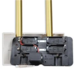 Elektromechanischer Röhrengong 8 - 12 V AC Zwei Klangerzeugennde Messingröhren -Hochwertiger Türklingelladen elektromechanischer roehrengong 8 12 v ac zwei klangerzeugennde messingroehren3