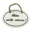 Emailschild Oval, 10,5 X 7 Cm, Bitte Nicht Stören 1 Emailschild Oval, 10,5 X 7 Cm, Bitte Nicht Stören -Hochwertiger Türklingelladen emailschild oval 105 x 7 cm bitte nicht stoeren