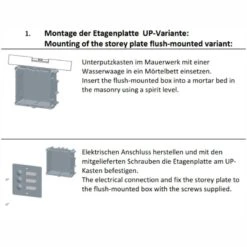 Funk Edelstahl Unterputztürklingel Eckig Für Zwei Wohneinheit Inklusive UP-Kasten 7 Funk Edelstahl Unterputztürklingel Eckig Für Zwei Wohneinheit Inklusive UP-Kasten -Hochwertiger Türklingelladen funk edelstahl unterputztuerklingel eckig fuer zwei wohneinheit inklusive up kasten2