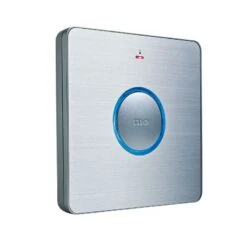 Funk-Türglocken-Set Funkklingel Für 3-Familien-Haus Silber Konfigurierbar -Hochwertiger Türklingelladen funk tuerglocken set funkklingel fuer 3 familien haus silber konfigurierbar3