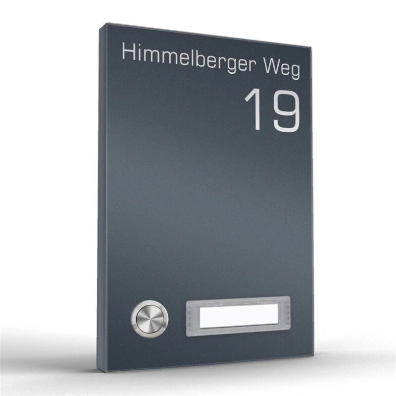 Funkklingel Aufputz 1 Familien Mit Beschriftungsfeld 140x200mm Premium 4 Funkklingel Aufputz 1 Familien Mit Beschriftungsfeld 140x200mm Premium – Bild 2