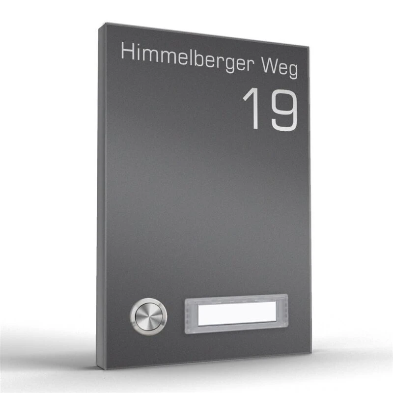 Funkklingel Aufputz 1 Familien Mit Beschriftungsfeld 140x200mm Premium 6 Funkklingel Aufputz 1 Familien Mit Beschriftungsfeld 140x200mm Premium – Bild 4