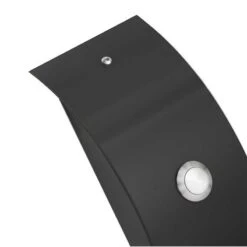 Funkklingel Aufputz Edelstahl 75x180x45mm Schwarz RAL9005 Gloria 5 Funkklingel Aufputz Edelstahl 75x180x45mm Schwarz RAL9005 Gloria -Hochwertiger Türklingelladen funkklingel aufputz edelstahl 75x180x45mm schwarz ral9005 gloria2