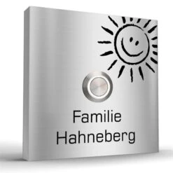 Aufputz Türklingel In Verschiedenen Größen Pulverbeschichtet