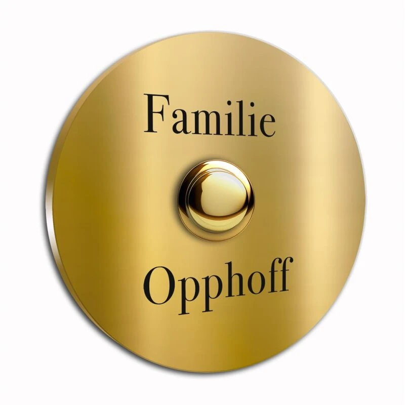 Haustürklingel Messing Rund 80mm Durchmesser 4mm Stärke Der Klingelplatte 3 Haustürklingel Messing Rund 80mm Durchmesser 4mm Stärke Der Klingelplatte