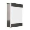 Keilbach Edelstahl Briefkasten Glasnost Lackierte Front Weiss RAL 9016 1 Keilbach Edelstahl Briefkasten Glasnost Lackierte Front Weiss RAL 9016 -Hochwertiger Türklingelladen keilbach edelstahl briefkasten glasnost lackierte front weiss ral 9016