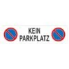 Kein Parkplatz Parkplatzschild Langformat -Hochwertiger Türklingelladen kein parkplatz parkplatzschild langformat