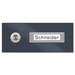Klingelplatte 145x60mm Mit Wechselbarem Namensschild 10 Klingelplatte 145x60mm Mit Wechselbarem Namensschild -Hochwertiger Türklingelladen klingelplatte 145x60mm mit wechselbarem namensschild3