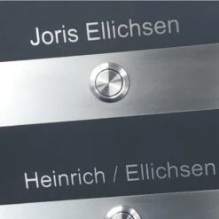 Klingelplatte 150x275mm Anthrazit Pulverbeschichtet RAL 7016 7 Klingelplatte 150x275mm Anthrazit Pulverbeschichtet RAL 7016 -Hochwertiger Türklingelladen klingelplatte 150x275mm anthrazit pulverbeschichtet ral 70163