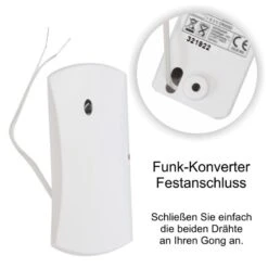 Hochwertiger Türklingelladen -Hochwertiger Türklingelladen klingelsignal weiterleiten per funk hx plugin komplettset2