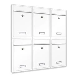 Kompakte Mini Briefkästen Wandbriefkasten Letterbox Kombinierbar