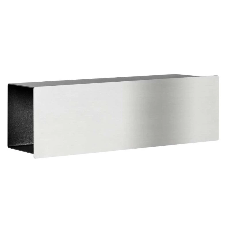 Premium Briefkasten Edelstahl Mit Zeitungsfach 7 Premium Briefkasten Edelstahl Mit Zeitungsfach – Bild 5