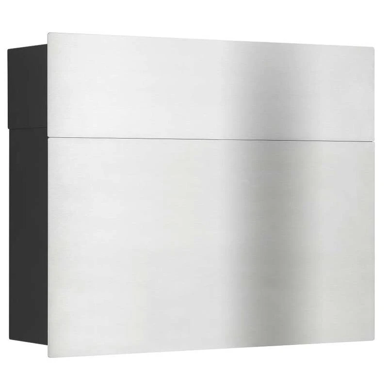 Premium Edelstahl Briefkasten Ohne Namensschild 3 Premium Edelstahl Briefkasten Ohne Namensschild