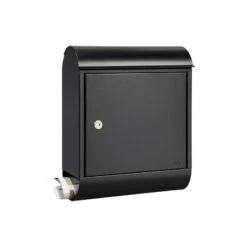 MEFA Briefkasten TOPAZ 844 Tiefschwarz Semi Matt RAL 9005