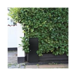 MEFA Paketbriefkasten HAZEL 477 Tiefschwarz Struktur RAL 9005 -Hochwertiger Türklingelladen mefa paketbriefkasten hazel 477 tiefschwarz struktur ral 90055