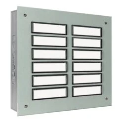 Mehrfamilienklingel 12 Wohneinheiten Inklusive UP-Kasten