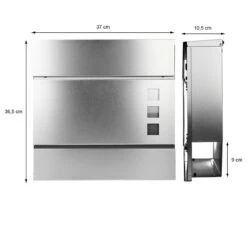 Moderner Design Edelstahl Briefkasten Mit Zeitungsfach Und Schmuckfenster 14 Moderner Design Edelstahl Briefkasten Mit Zeitungsfach Und Schmuckfenster -Hochwertiger Türklingelladen moderner design edelstahl briefkasten mit zeitungsfach und schmuckfenster6