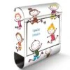 Moderner Edelstahl Briefkasten Mailbox Wandbriefkasten Happy Kids 2 Moderner Edelstahl Briefkasten Mailbox Wandbriefkasten Happy Kids -Hochwertiger Türklingelladen moderner edelstahl briefkasten mailbox wandbriefkasten happy kids