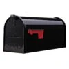 Original US-Mailbox Elite Briefkasten Postkasten Mail Box Schwarz -Hochwertiger Türklingelladen original us mailbox elite briefkasten postkasten mail box schwarz